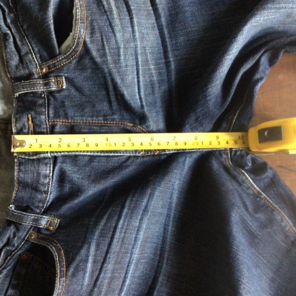 Ladies Free People skinny jeans dark blue Sz 30w&l zip&button fly - Picture 11 of 11